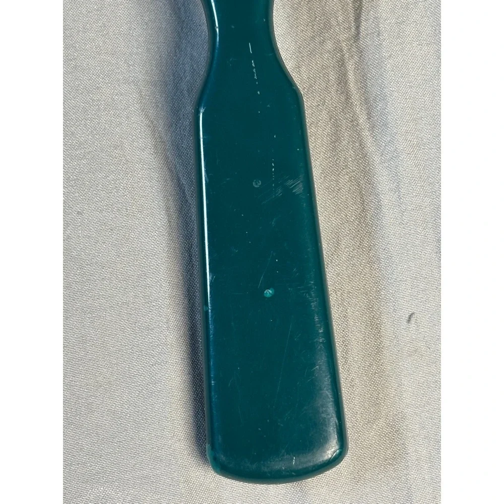 Vintage Goody Hair brush  green USA Made